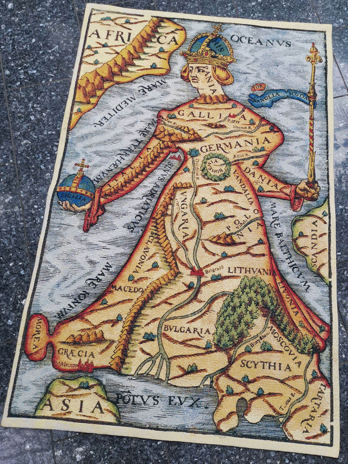 Ptolemaeus´ map