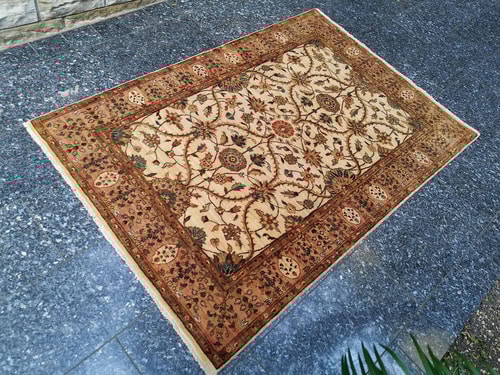 Samarkand Moghal 01 creme - pfirsich