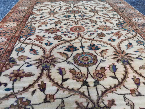 Samarkand Moghal 01 creme - pfirsich