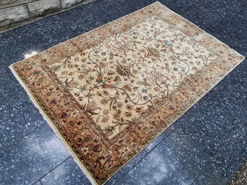 Samarkand Moghal 04 creme - pfirsich