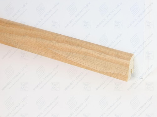 SL40DC dub červený dřevěná soklová lišta