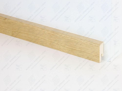 Cubica 1640CD dub lakovaný dřevěná soklová lišta