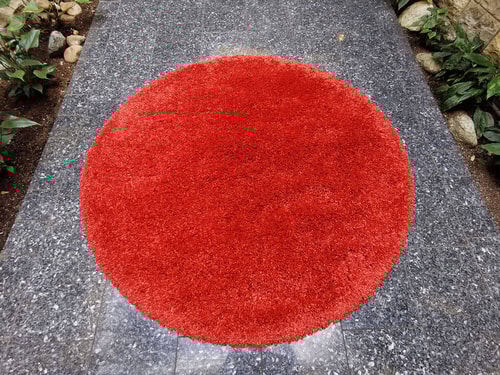 Luxury Shaggy 7001-210 terra kruh