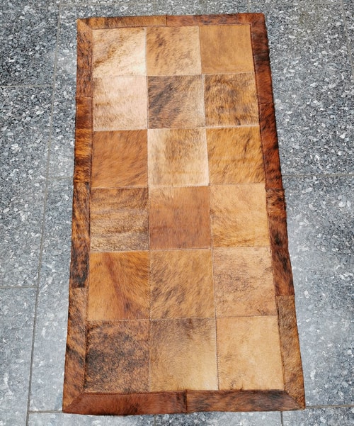 Feel Cowhide hnědá 60x115 cm