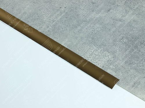 Oblouk 30 mm Bronz přechodová lišta samolepící