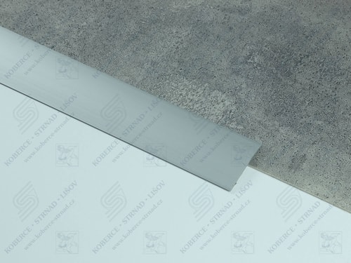 Oblouk 60 mm stříbrná přechodová lišta samolepící