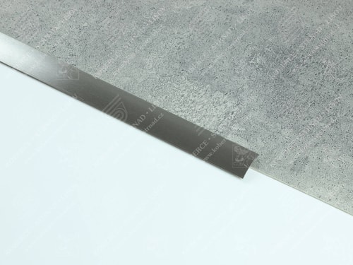 Oblouk 30 mm nerez matná broušená přechodová lišta samolepící