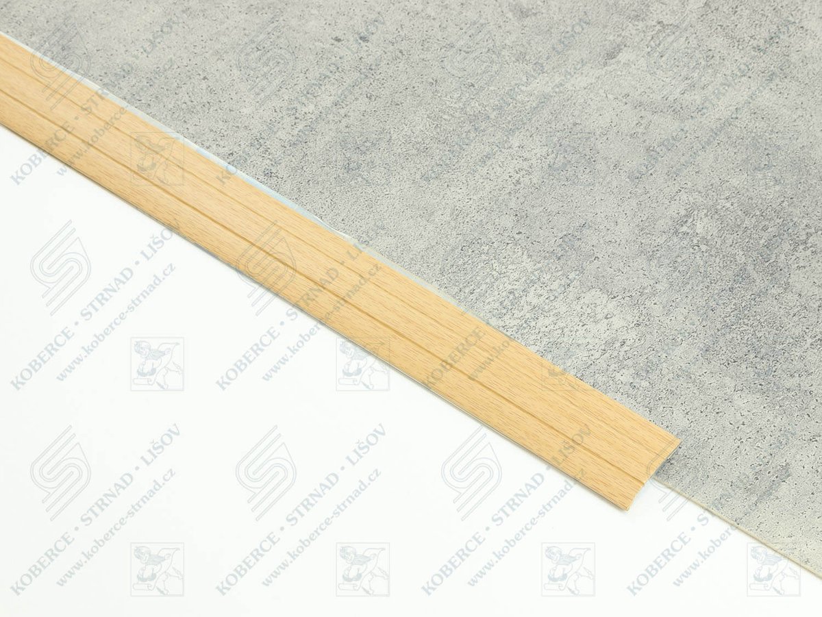 Plochá přechodová lišta 37 mm Profilpas 20