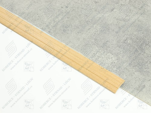 Plochá přechodová lišta 37 mm Profilpas 20