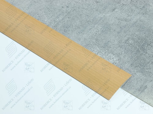 Oblouk 80 mm 1802 E08 buk přechodová lišta samolepící