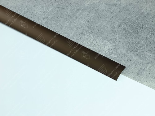 Oblouk 40 mm bronz přechodová lišta samolepicí