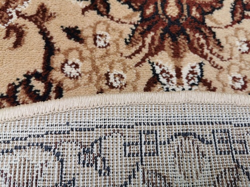 Samir béžový ovál