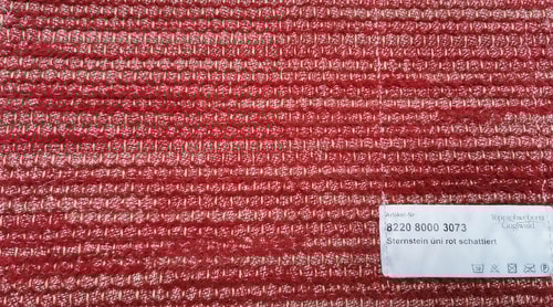 Sternstein uni 3073 rot schattiert