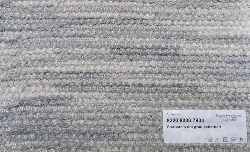 Sternstein uni 7930 grau schattiert