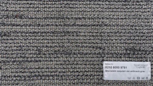 Sternstein uni 9781 anthrazit - grau