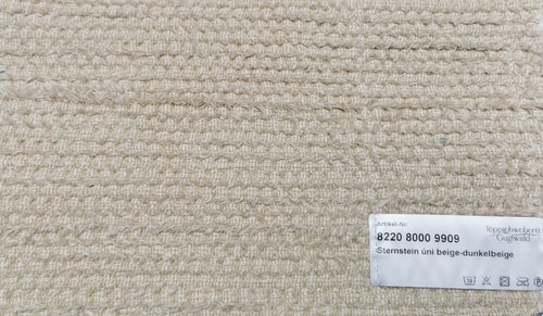 Sternstein uni 9909 dunkelbeige