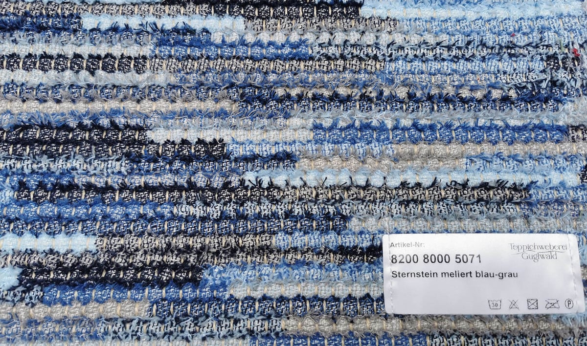 Vzorek Sternstein meliert 5071 blau - grau
