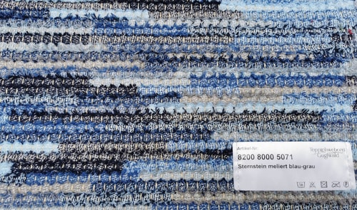Sternstein meliert 5071 blau - grau