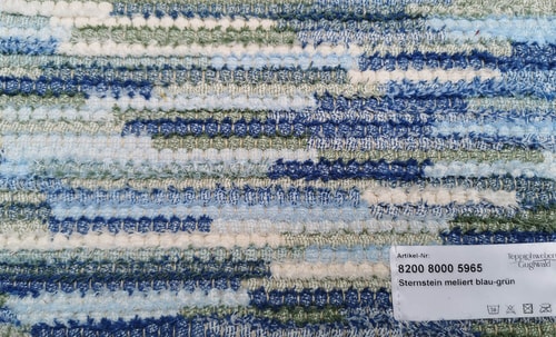 Sternstein meliert 5965 blau - grün