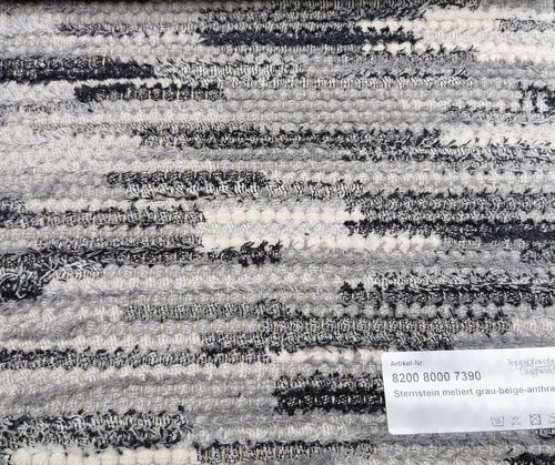 Sternstein meliert 7390 grau - beige - anthrazit