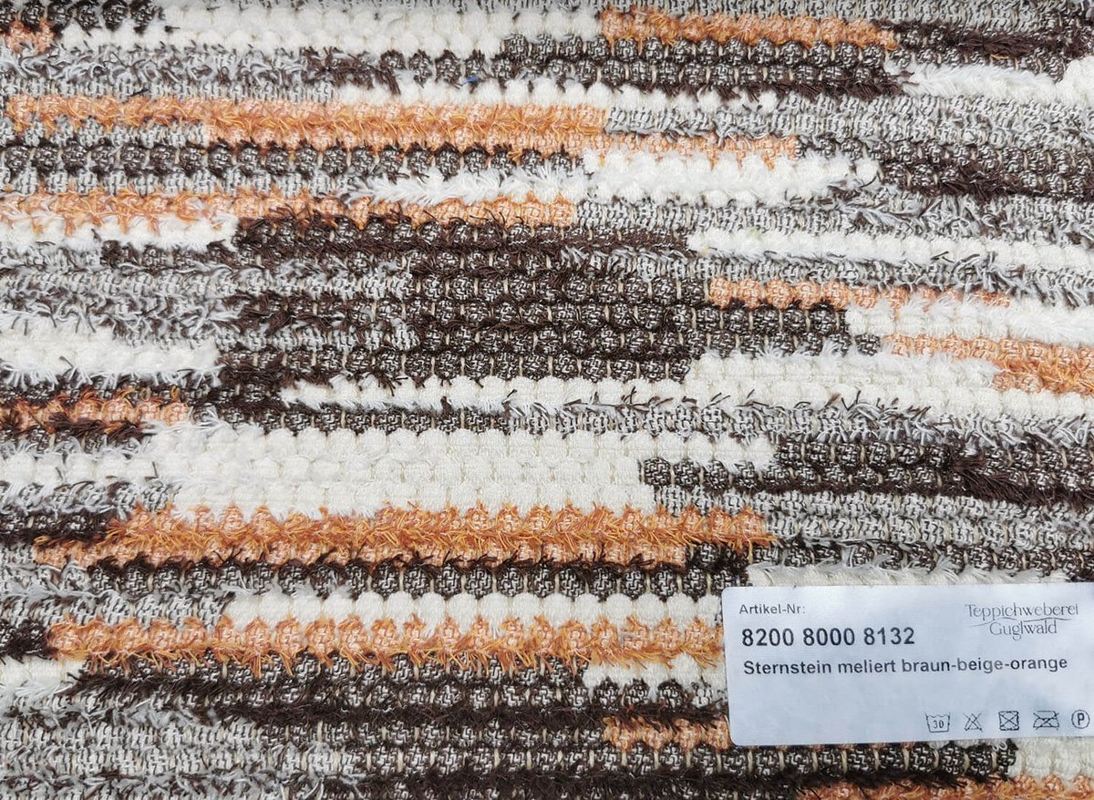 Vzorek Sternstein meliert 8132 braun - beige - orange