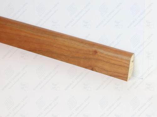 SL40T třešeň dřevěná soklová lišta