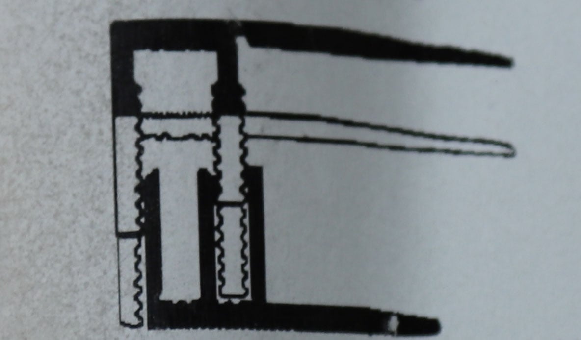 Dvoudílný ukončovací profil 587 H22 buk světlý 32 mm výška 10-16 mm