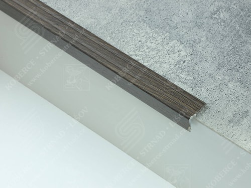 Schodová hrana 24,5x20 mm H63 tigua