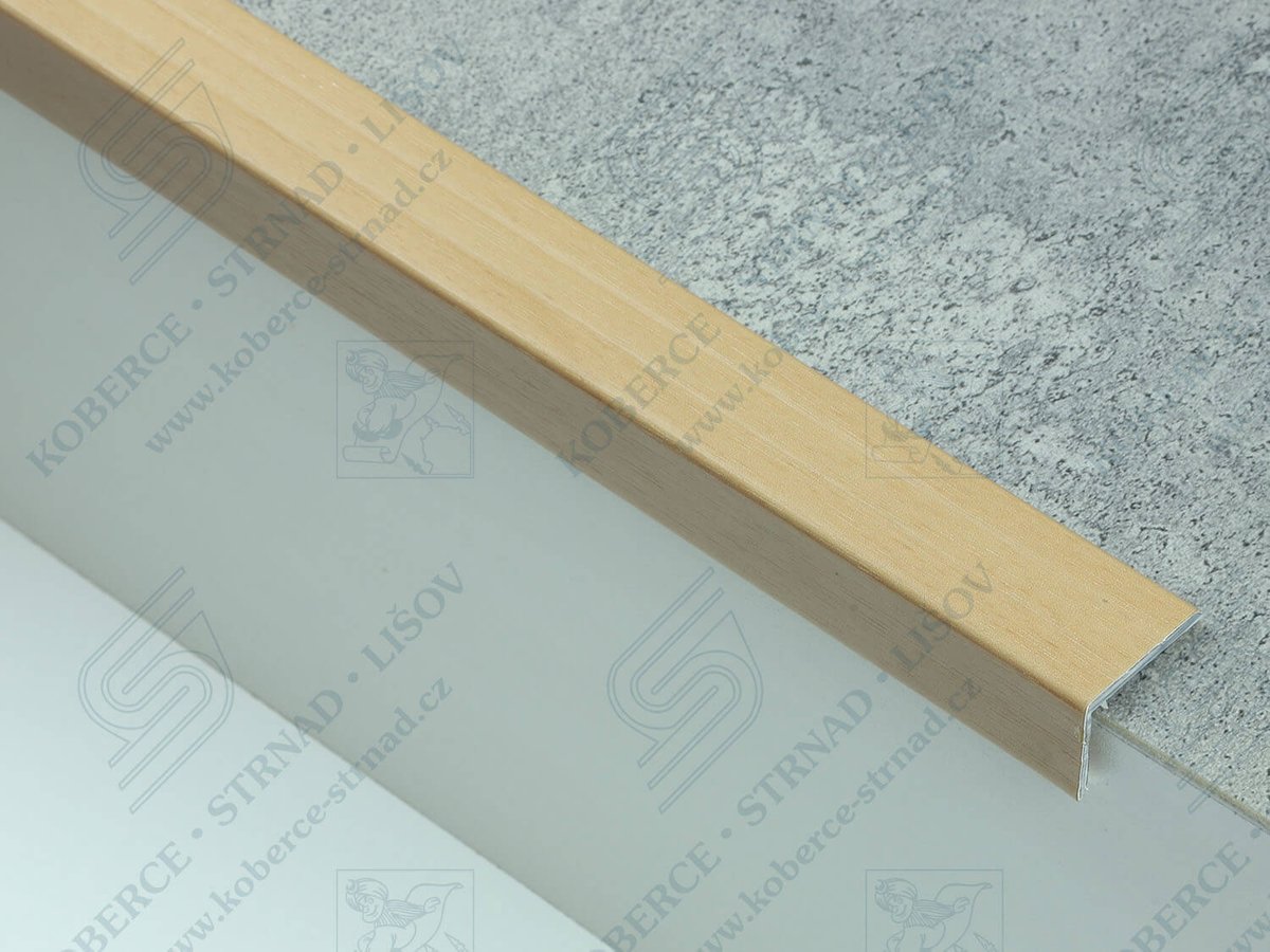 Schodová hrana 24,5x19 mm Profilpas 20