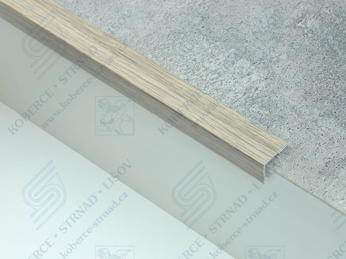 Schodová hrana 24,5x19 mm Profilpas 37 - 75305