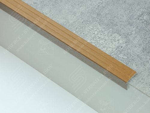 Schodová hrana 24,5x19 mm Profilpas 70