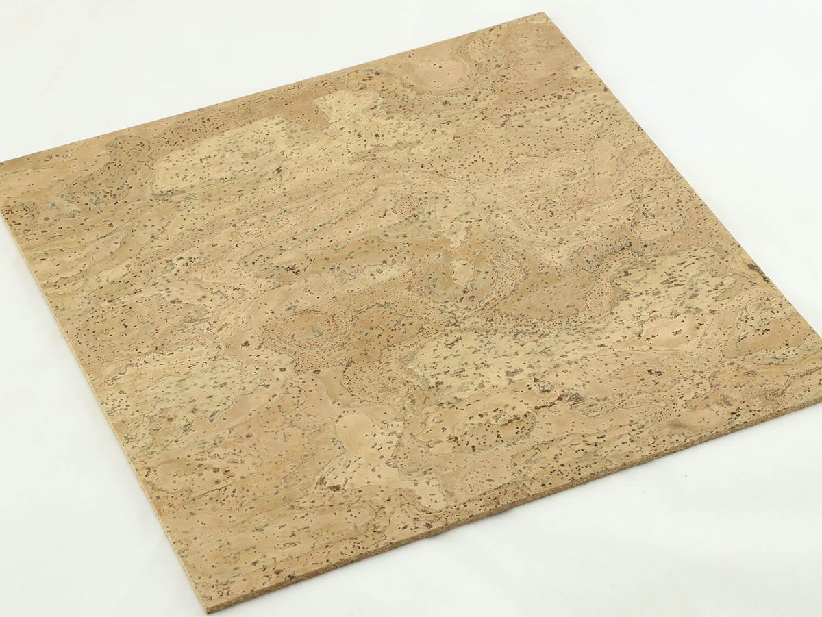 Lava přírodní 300x300x4mm podlahový korek