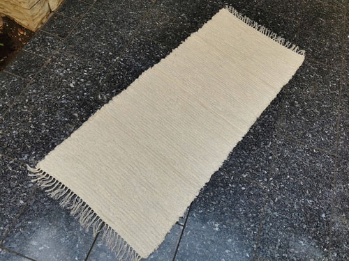 Předložka tkaná oboustranná přírodní