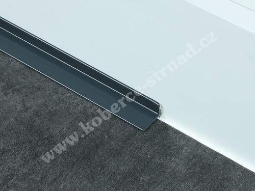 HS portálová lišta 21x15 mm antracitově šedá Küberit 369