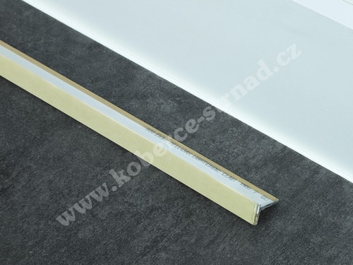 HS portálová lišta 21x15 mm H30 dub světlý Küberit 369