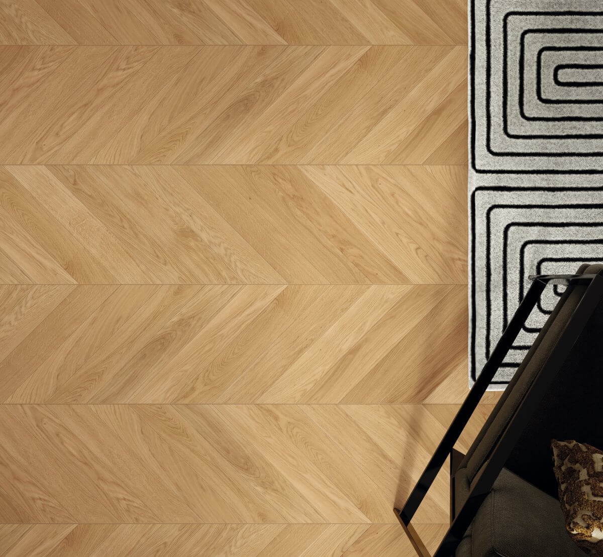 Trendtime 10 Dub přírodní, vzor Chevron, 1748484