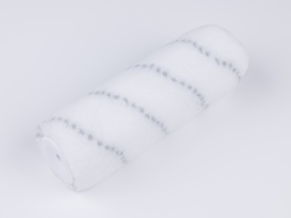 Váleček nylon bílá/šedá