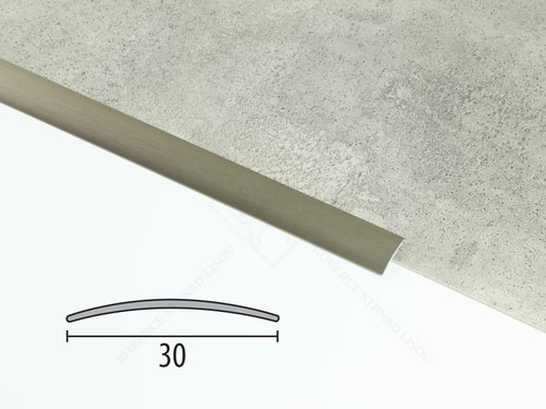 Oblouk 30 mm inox přechodová lišta samolepící