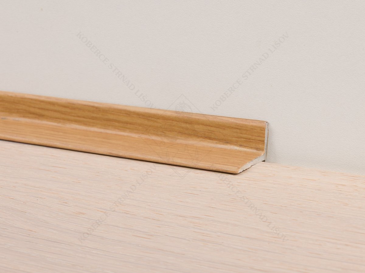 HS portálová lišta 21x15 mm H30 dub světlý Küberit 369