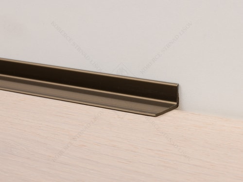HS portálová lišta 21x15 mm tmavý bronz Küberit 369