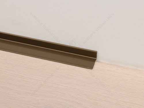HS portálová lišta 21x15 mm tmavý bronz Küberit 369