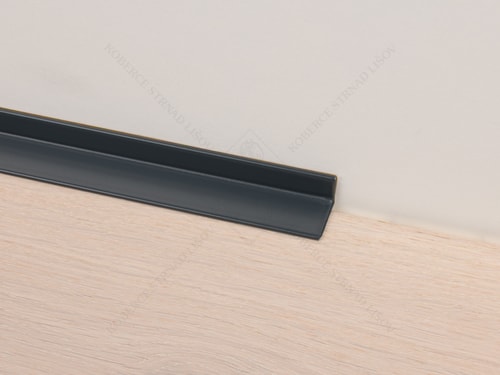 HS portálová lišta 21x15 mm antracitově šedá Küberit 369