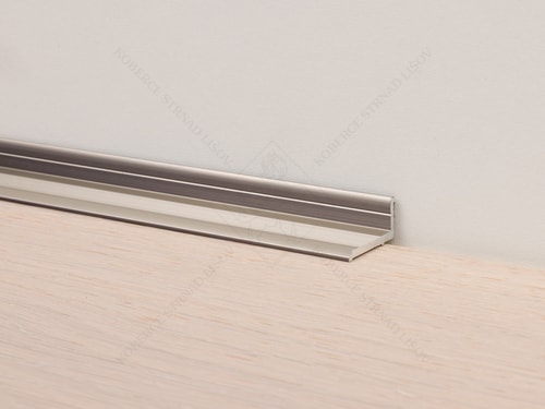 HS portálová lišta 18,4x8 mm inox
