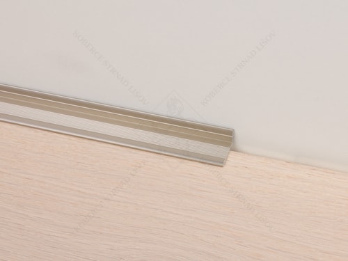 HS portálová lišta 18,4x8 mm inox