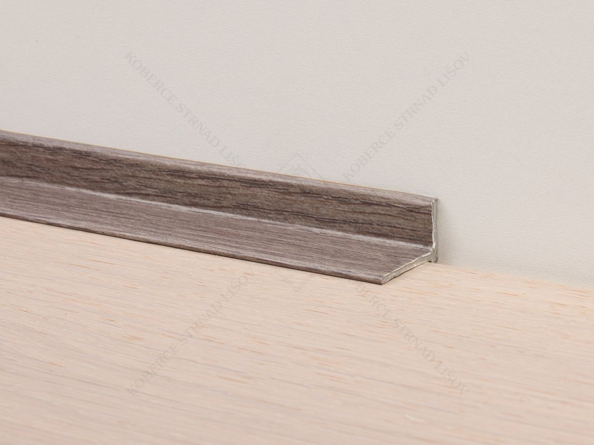 HS portálová lišta 21x15 mm H61 dub šedý Küberit 369