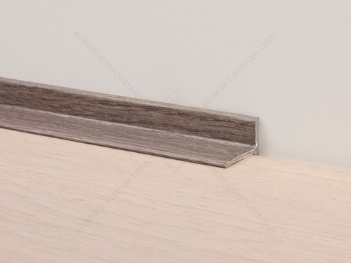 HS portálová lišta 21x15 mm H61 dub šedý Küberit 369