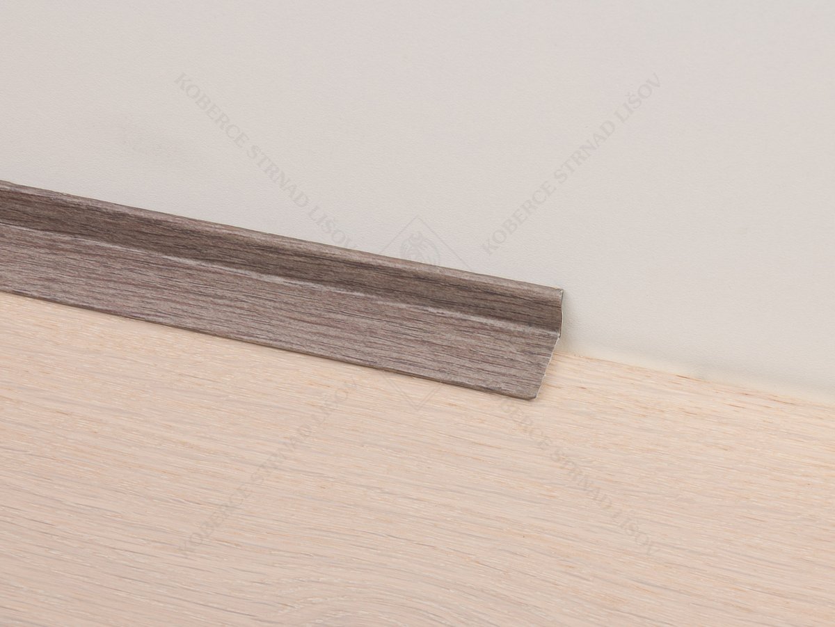 HS portálová lišta 21x15 mm H61 dub šedý Küberit 369