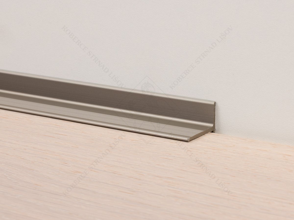 HS portálová lišta 21x15 mm inox Küberit 369