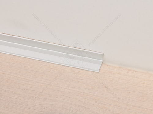 HS portálová lišta 21x15 mm stříbrná Küberit 369