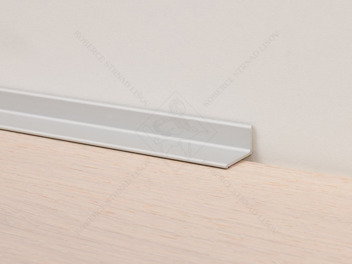 HS portálová lišta 18x12 mm stříbrná Küberit 369 mini